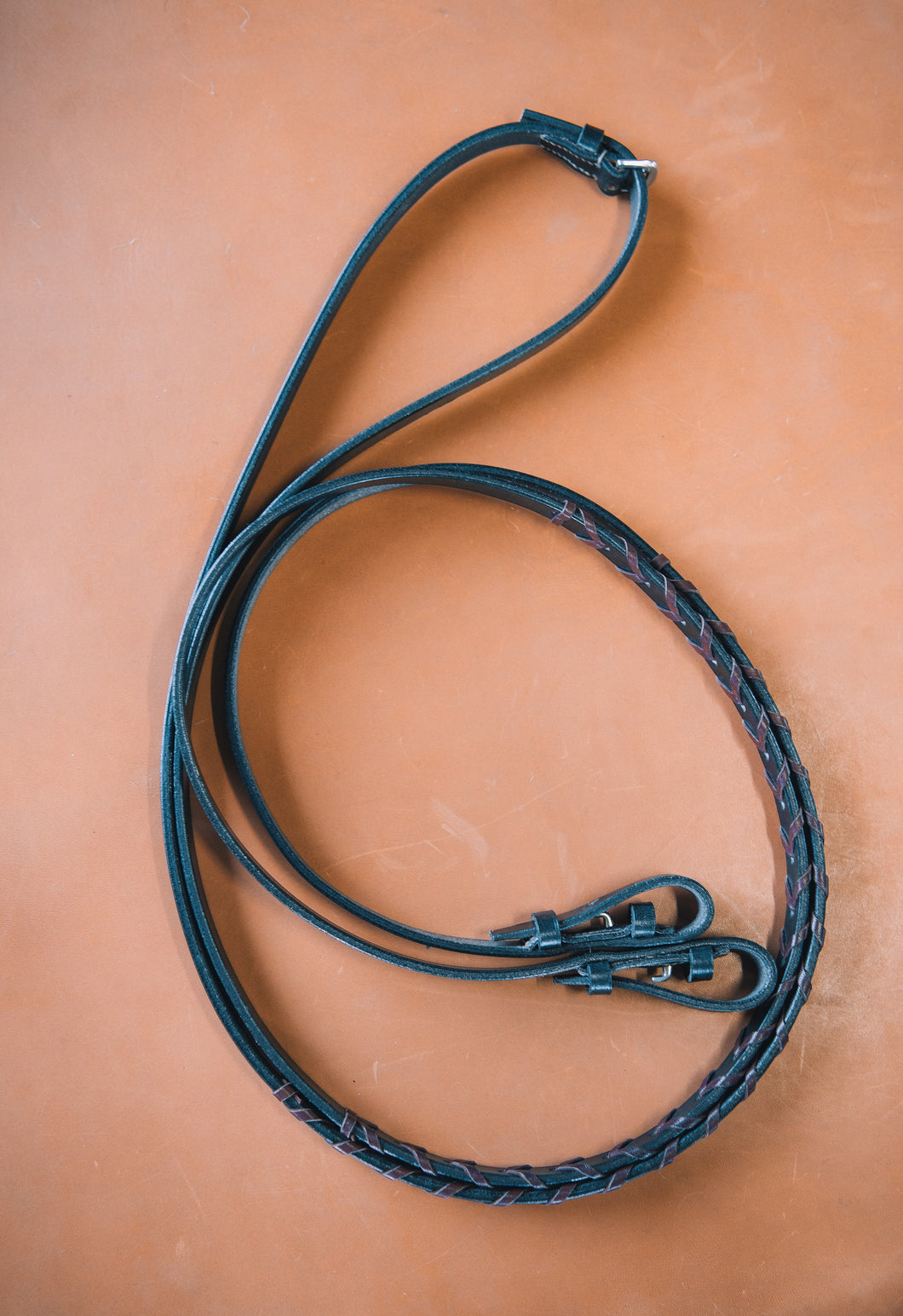 Reins with Leather Grip